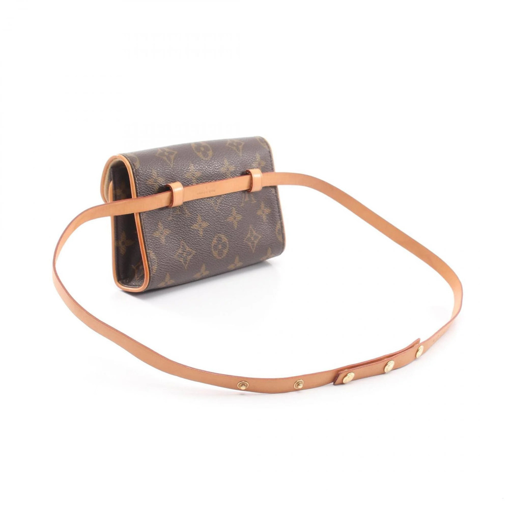 LOUIS VUITTON Brown Monogram Leather Pochette Fanny Pack - Picture 2 of 10